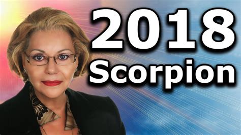 Horoscope 2018 Scorpion Youtube