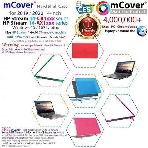 Estuche R Gido Mcover Para Computadora Port Til Hp Stream En Venta