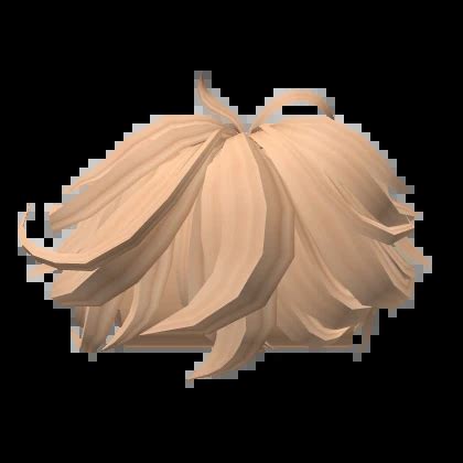Blonde Messy Fluffy Hair Roblox Item Rolimon S