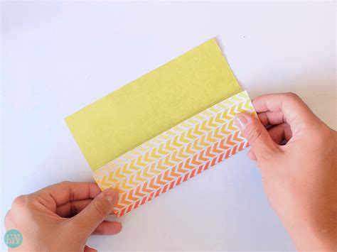 Origami Square Envelope | I Try DIY