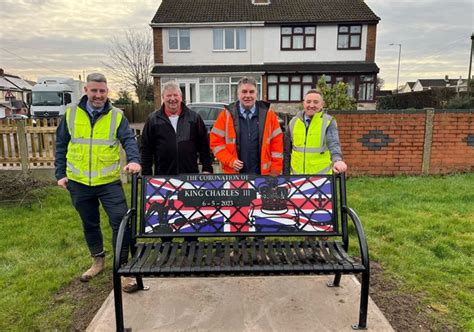 West Midlands Team Helps To Install Bench At Norton Canes Memorial Garden