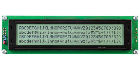 Mc44005a6w Fptlwi V2 Midas Displays Alphanumeric Lcd 40 X 4 Black