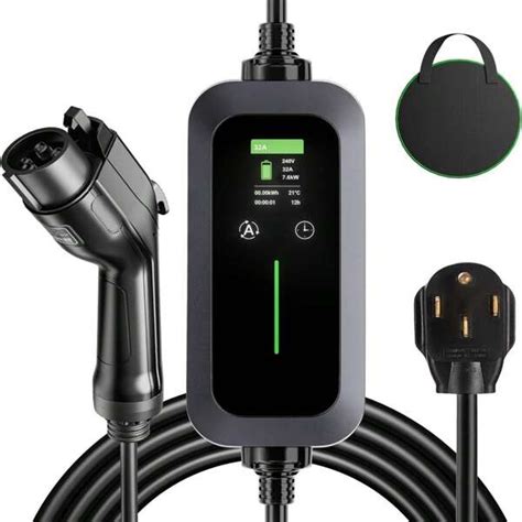 Vivohome Level 2 Portable Ev Charger 32amp 240v Electric Vehicle