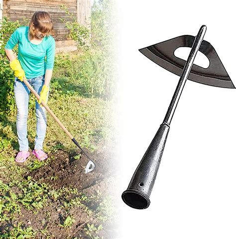 Cdbz All Steel Hardened Hollow Hoe Garden Hoes For Weeding Hollow Hoe