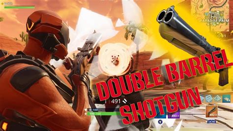 Testing Damage Fortnite Double Barrel Shotgun YouTube