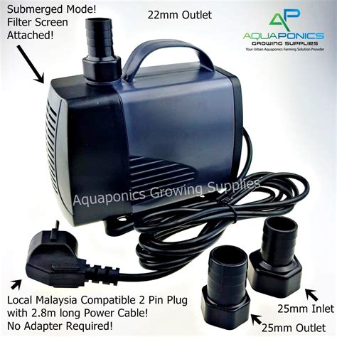 Sobo Wp Aquarium W Submersible Water Pump Aquaponics Fountain