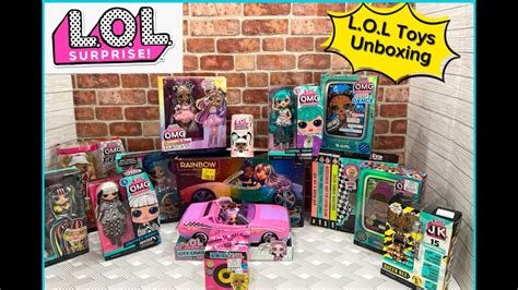 Mega Unboxing LOL Surprise Toy Unboxing OMG Dolls YouTube