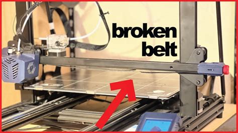 Anycubic Kobra Max Belt Broke Belt Repair And Printer Issues YouTube