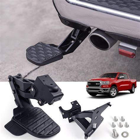 FIONE For Dodge Ram 1500 DT Rear Bed Step 2019 2022 Retractable