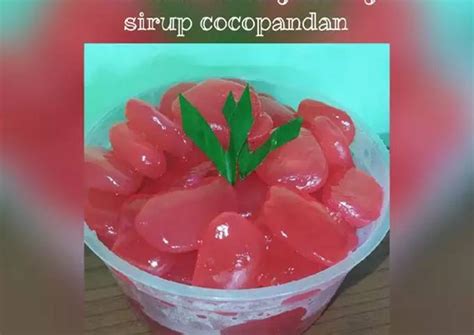 Resep Manisan Kolang Kaling Sirup Cocopandan Oleh Iris Minerva Hygidia