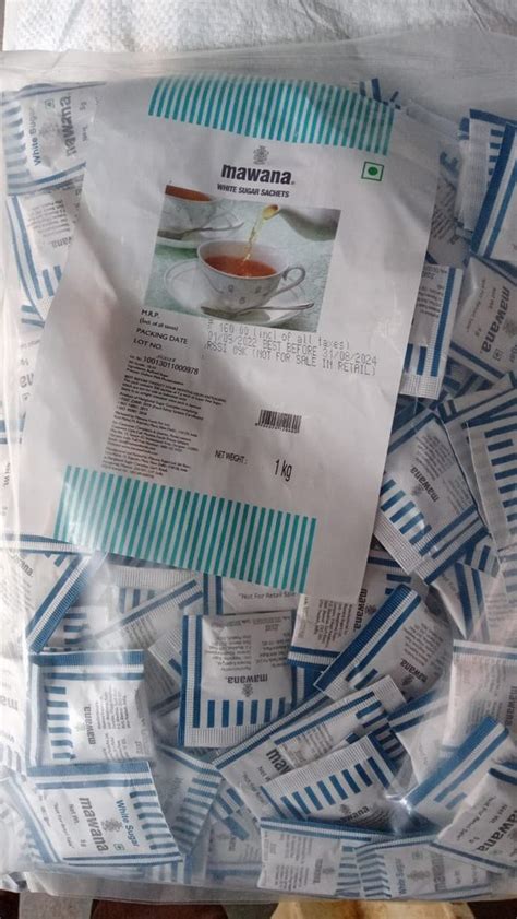 Mawana White Sugar Sachet Crystal Packaging Size 1 Kg At Rs 110