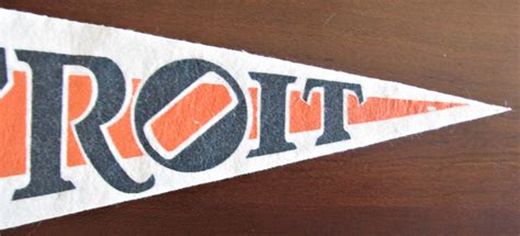 Lot Detail 1968 Detroit Tigers American League Champions Pennant