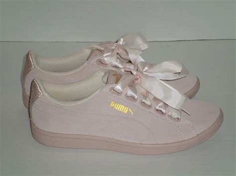 Pink Puma Trainers With Ribbon Outlet Bellvalefarms