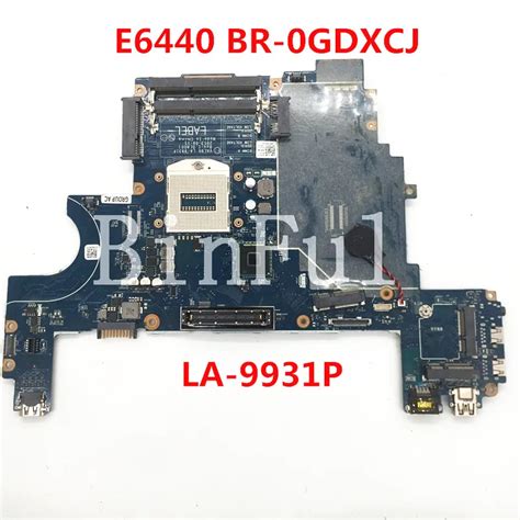 High Quality Mainboard For DELL Latitude E6440 Laptop Motherboard CN