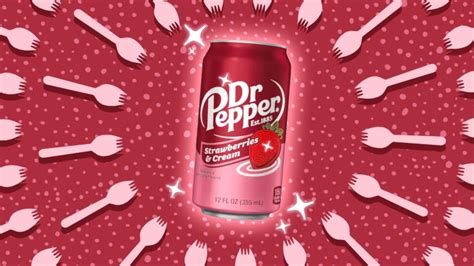 Dr Pepper Strawberries And Cream Review Sporked