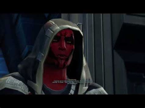 Swtor Sith Inquisitor Storyline Part Chapter Getting Lord Kallig S