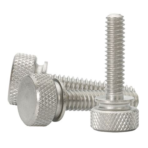 Knurled Head Screw Stainless Steel Stainless Steel Knurled Screw