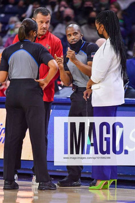 NCAA College League USA Womens Basketball Louisville At Notre Dame