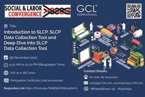 GCL As Approved Trainer And Verifier Body For SLCP 26 Years Of