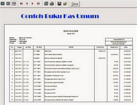 Detail Contoh Buku Kas Umum Sederhana Koleksi Nomer 21