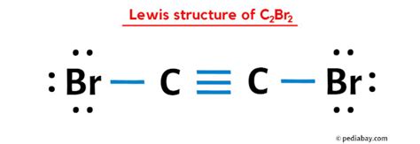 C2Br2 Lewis Structure