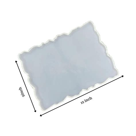 Irregular Rectangle Tray Silicone Mold Inch Crafteroof