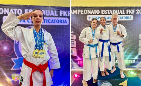 Atletas de Campos totalizam sete medalhas na 1ª etapa do Estadual de