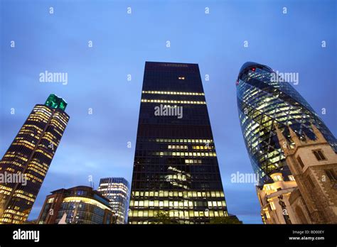 city  london finance district stock photo alamy