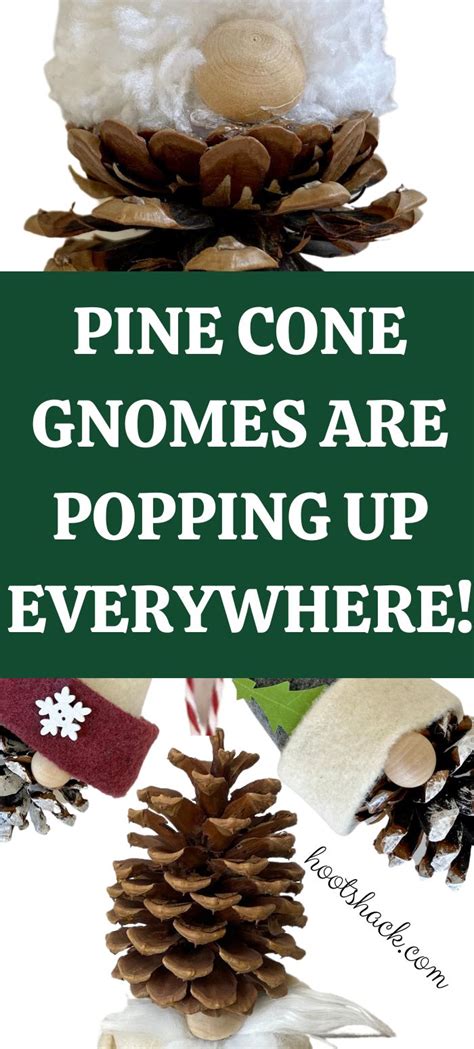 Make Adorable Pine Cone Gnomes Diy Tutorials Pinecone Crafts