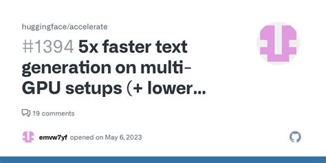 5x Faster Text Generation On Multi GPU Setups Lower VRAM Consumption