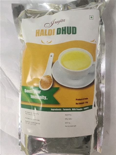 Inspire Haldi Dudh Premix 1 Kg Packaging Type Packet At Rs 450