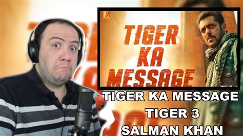 Tiger Ka Message Tiger 3 REACTION Salman Khan Katrina Kaif