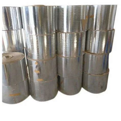 Silver Laminated Kraft Paper Roll Gsm Paper Size Inch To