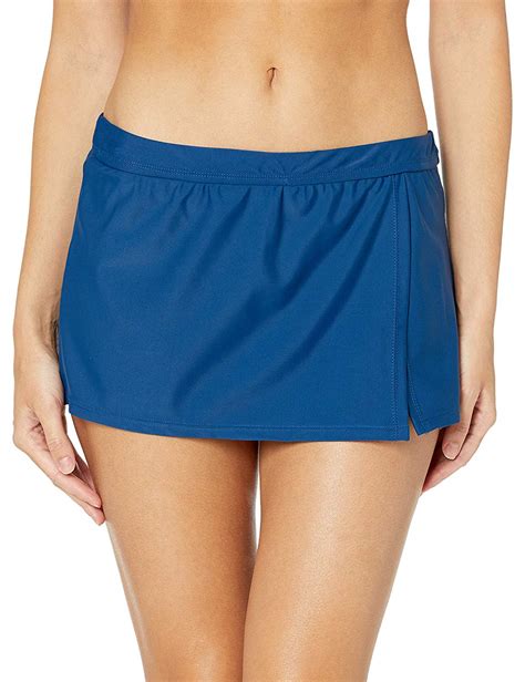 Catalina Women S Skirted Bikini Swim Bottom Swimsuit Navy Navy Size X Large Ebay