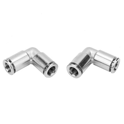 Pcs All Copper Nickel Plated Elbow Degree Air Hose Connectors