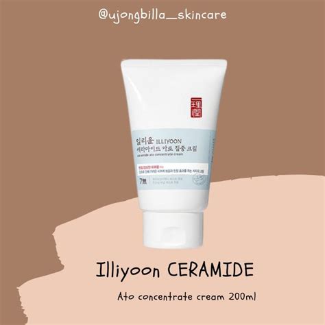 Jual Illiyoon Ceramide Ato Concentrate Moisturizer Cream Shopee Indonesia