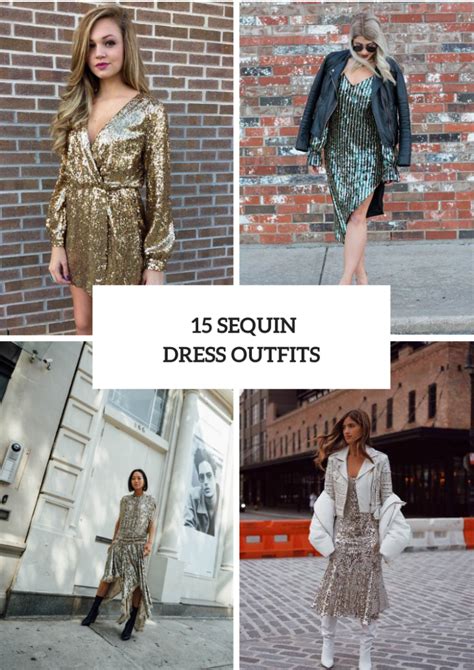 15 Fabulous Looks With Sequin Dresses Styleoholic