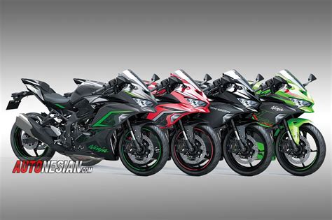 Hadir Tiga Varian Kawasaki Ninja ZX 25R Terbaru Resmi Dijual Di