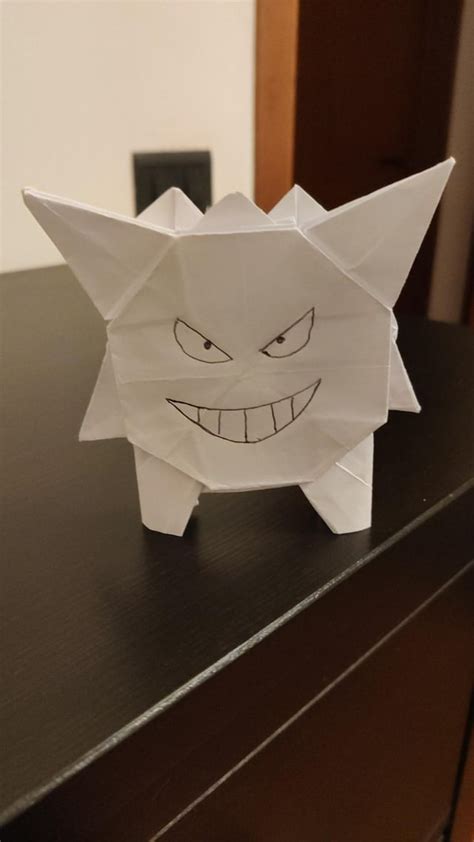 Gengar Origami Rpokemon