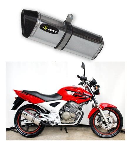 Escapamento Cbx Twister Honda Cromado Mod W P