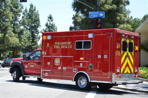 BURBANK FIRE DEPARTMENT RESCUE AMBULANCE 11 Navymailman Flickr