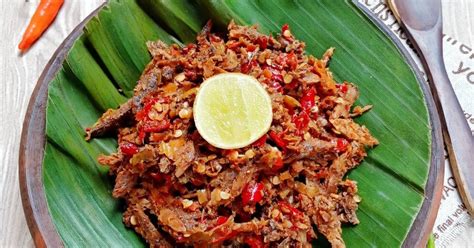 Resep Sambal Tuktuk Khas Batak Nikmat Dan Pedasnya Bikin Nagih