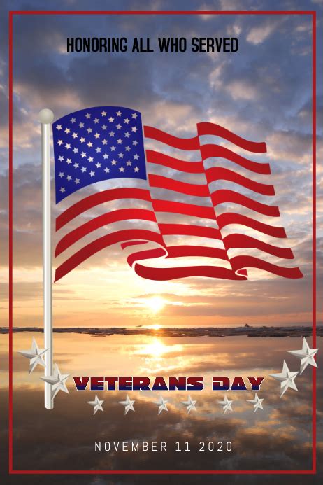 VETERANS DAY Template | PosterMyWall