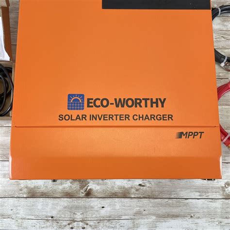 Eco Worthy All In One Solar Hybrid Charger Inverter Built In 3000w 24v Ebay