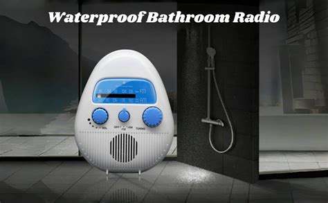 Waterproof Shower Radio Waterproof Am Fm Radio Portable