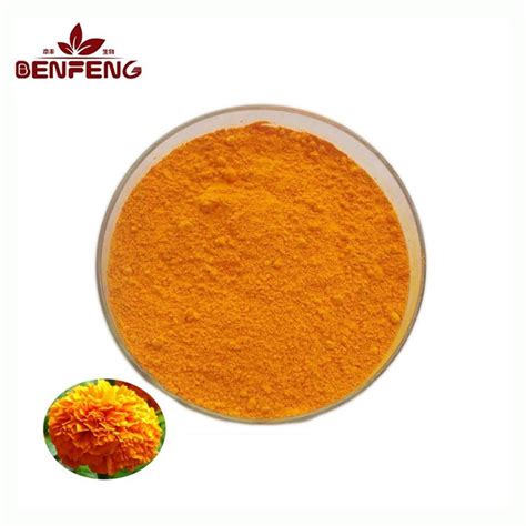 China Marigold Flower Extract Lutein Powder Zeaxanthin Powder Manufacturers Suppliers Factory