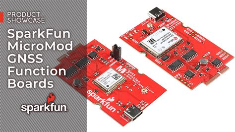 Product Showcase Sparkfun Micromod Gnss Function Boards Youtube