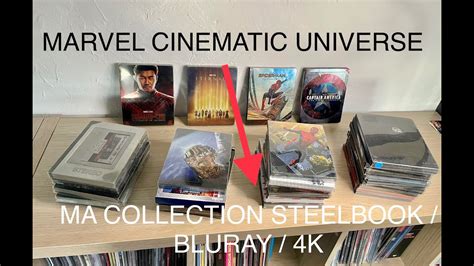 MARVEL CINEMATIC UNIVERSE : STEELBOOK / BLURAY / 4K : MA COLLECTION - YouTube