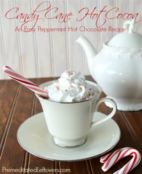 Peppermint Hot Chocolate Recipe Using Candy Canes