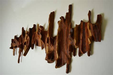 Abstract Sculptures And Original Artwork From Reclaimed Wood Lutz Art